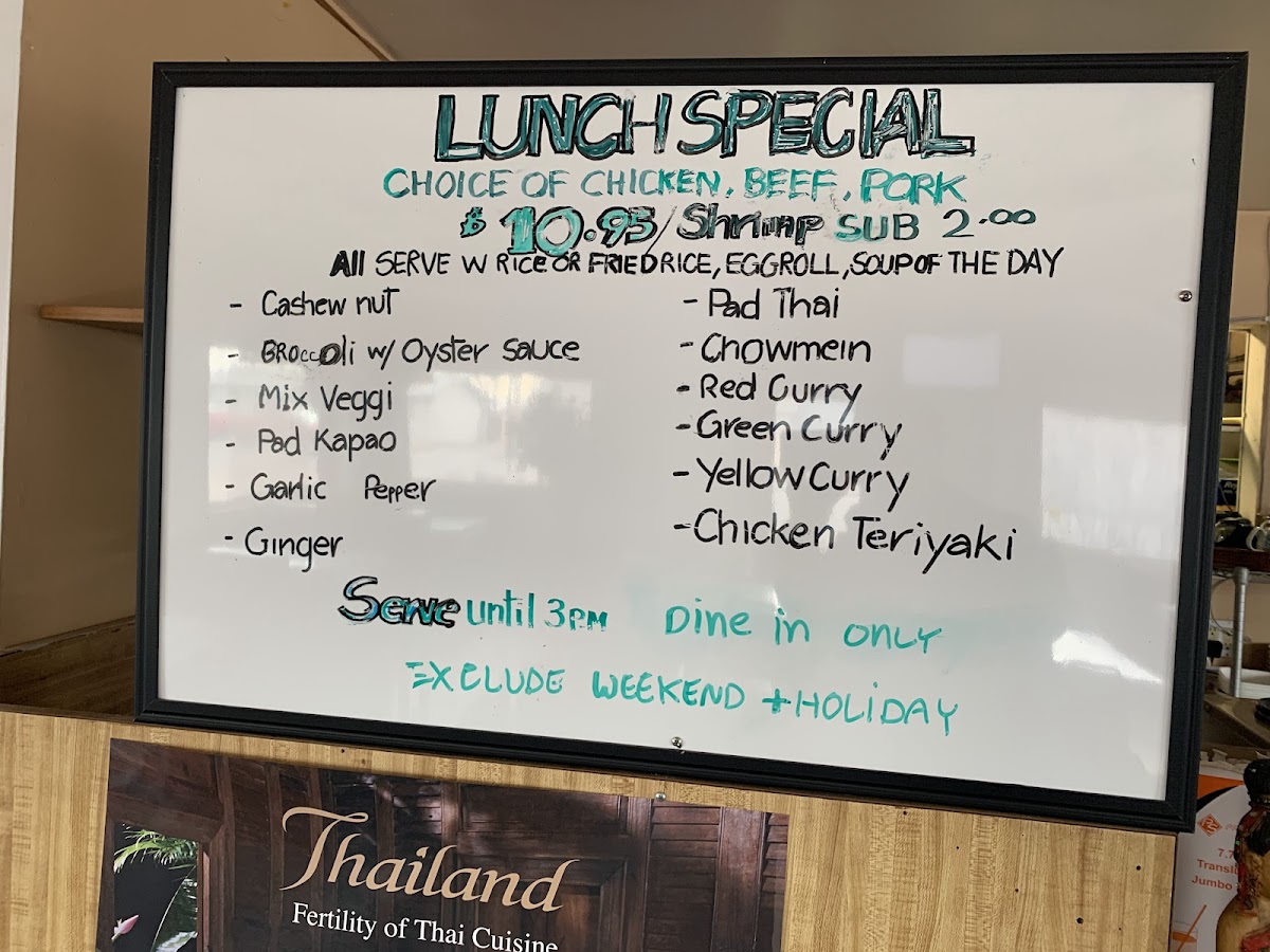Nuch's Thai Food Menu-1