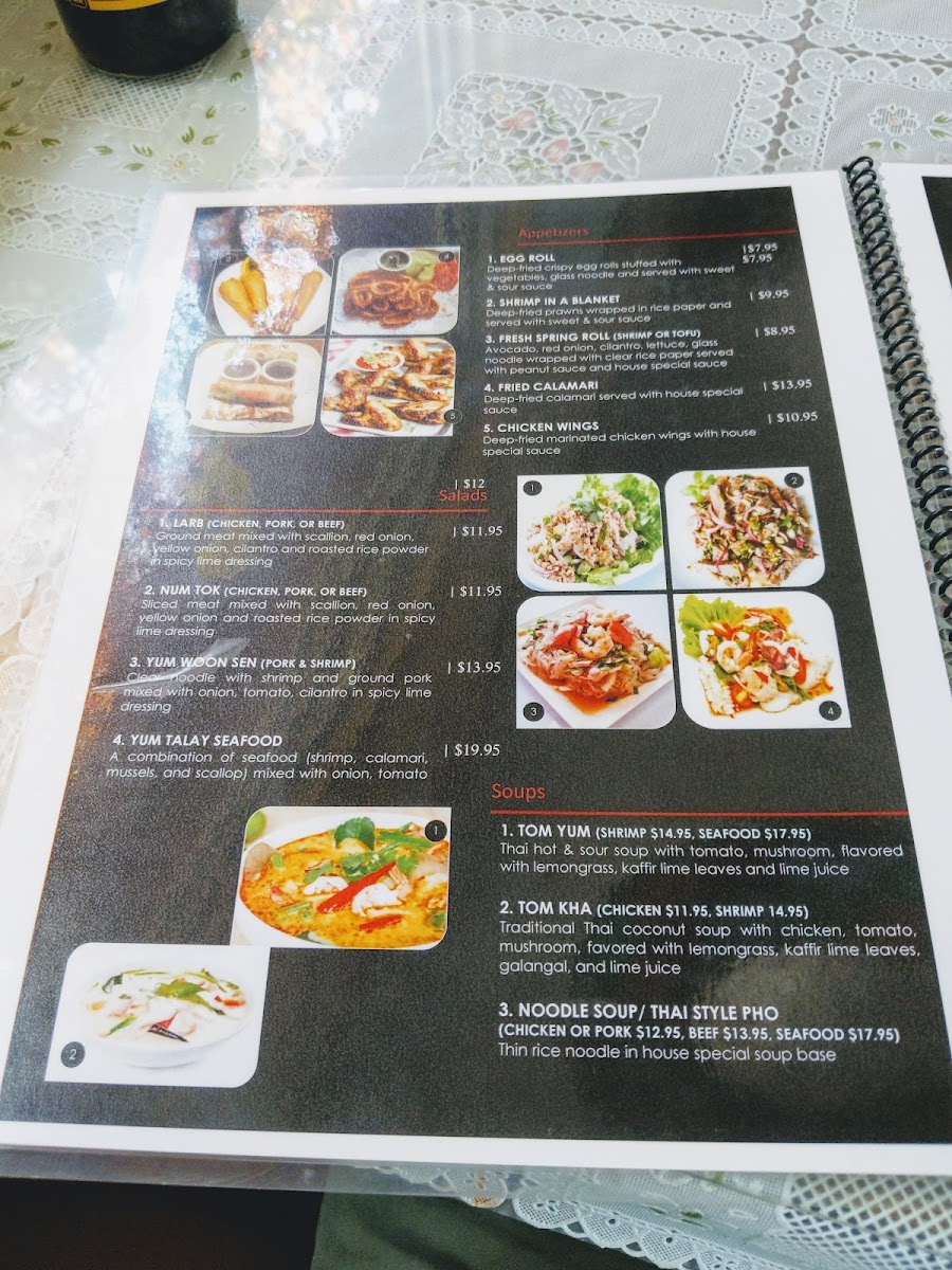 Nuch's Thai Food Menu-2